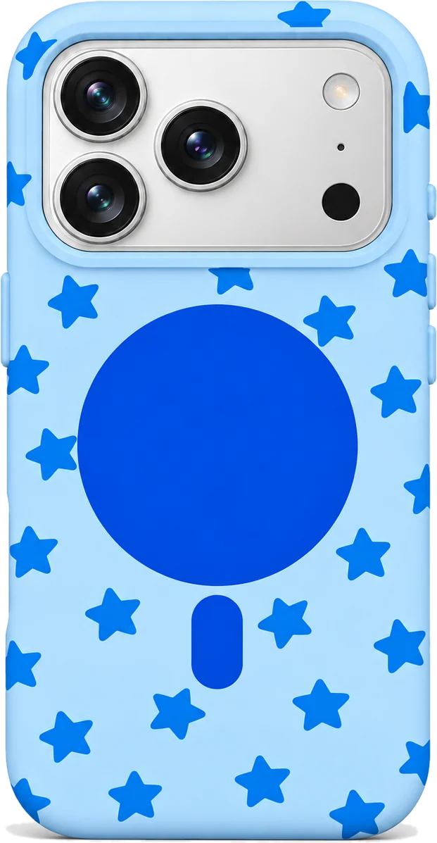 Scattered Blue Stars