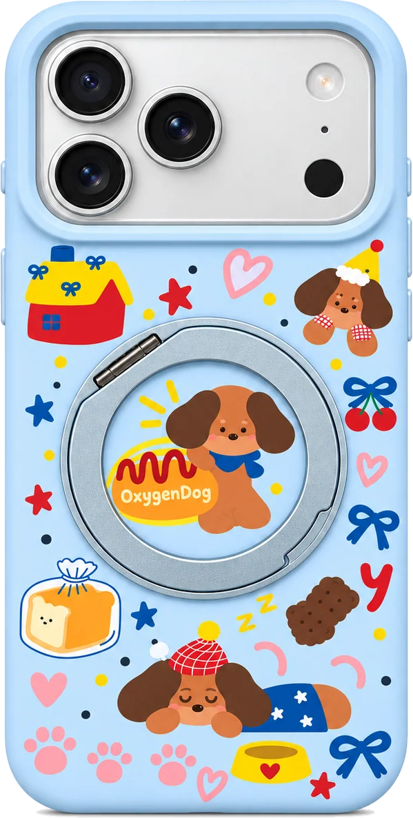 Puppy Blue Feast